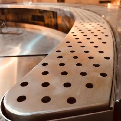 China restaurant canteen rawen icfzd customized stainless steel 201 304 drain panel for cocktail bar station bubble tea station accessories cup drying for sale