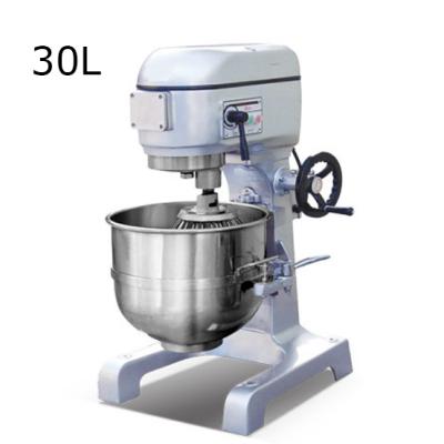 China 30L Commercial Bakery Equipment Restaurant Canteen RAWEN ICFZD Kitchen Food Mixer Automatic Mixer Flour Preparation B30 for sale