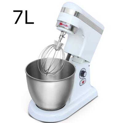 China Commercial Type Fresh Mixer Milk Cream Machine Flood Restaurant Canteen RAWEN ICFZD Kitchen Bakery Equipment MF-7L Egg Beater Table Mixer for sale