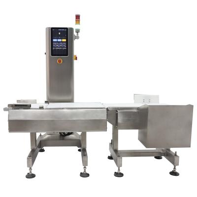 China combination of weigher and check metal detector for food industry CWC-M350 for sale