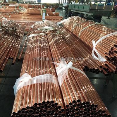 China State or air chiller small diameter copper pipe/copper tube for sale