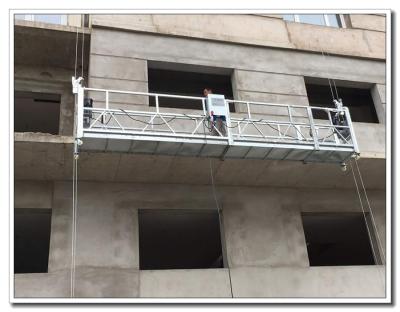 China Aluminium Indonesia ZLP800 motorized suspension platform for external building cleaning for sale