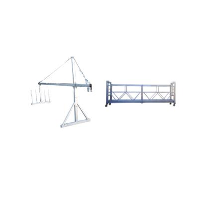 China 6 meters 380V 50HZ building maintenance electric construction gondola for building painting for sale