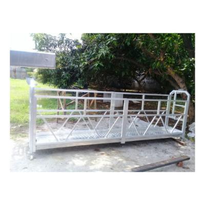 China Galvanized steel ZLP630 6 meters temporary motorized gondola for sale