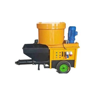 China Easy operation single phase cement spray machine in India for wall plastering for sale