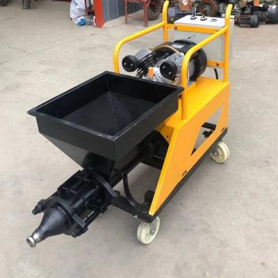 China Electric three-phase cement mortar spraying machine for wall plastering for sale