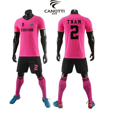 China Solid Color Quick Dry Empty Shirts For Me Kids Mens Soccer Tank Tops Set Breathable Training Suit Soccer Team Uniforms for sale