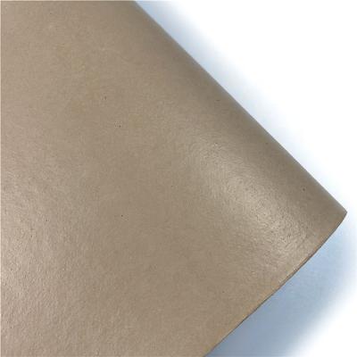 China TECH210710TH Abrasion-Resistant Coagulated Dip Backing Base PU Thickness 0.7mm+/-0.02 Matte PU Leather For Cork Coating for sale