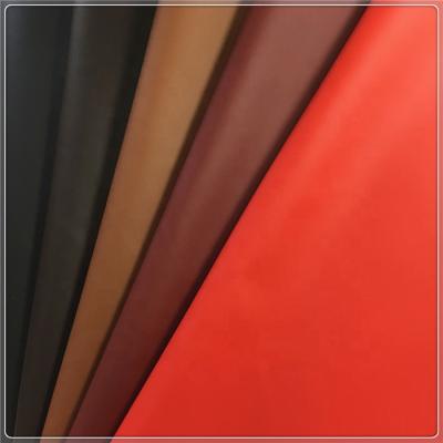 China ZT36-0417-2 Elastic Surface Faux Leather Soft PU Leatherette Thickness 0.80 Mm Finished For Shoes for sale