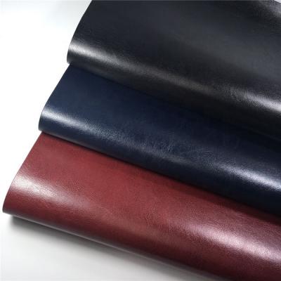 China NT116-07101 Abrasion-resistant grain AW07 PU shoes scratching leather with non-woven fabric for sale