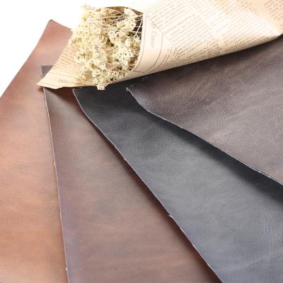 China Abrasion-resistant Two Tone Printing Thickness 0.90 mm Sofa Upholstery Leather Soft Leather Premium Synthetic Leather for sale