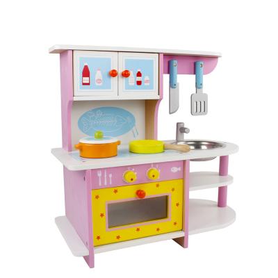 China Pretend Play Toy Set Hot Selling 2021 Kitchen Wooden Toys Cooking Mini Gas Stove Toys for sale