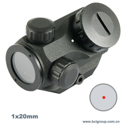 China Rifle Optic Red Dot Riflescope 1x20mm dot sights for sale