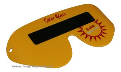 China Solar eclipse glasses will be vital to provide safe direct solar viewing of the Total Sola for sale