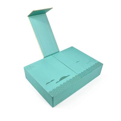 China Custom Promotional Gift Logo Corrugated Carton Sandals Mailing Box Slippers Packaging Boxes Sneakers Waterproof Lamination Yellow Packaging Boxes for sale