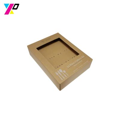 China Recyclable Make To Order Collapsible Corrugated Food Box Kraft Paper Box for sale