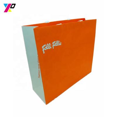 China Art Paper Recyclable Durable Recycled Bags Luxury Custom Gift Packaging Paper Shipping Bags With Cotton Ribbon for sale