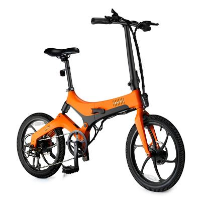 China New Best Mid Drive 36V Aluminum Alloy Ebike Full Suspension Bafang Electric Bicycle 20inch City Electric Bike for sale