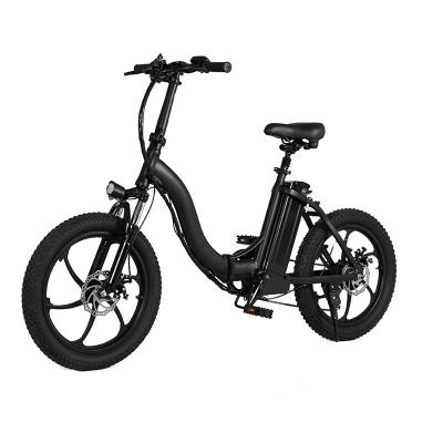 China Sale Electric Bicycle Retro Aluminum Alloy Folding Bicycle Hot Sale Electric Bike Fat Tire With CE City Electric Bike for sale