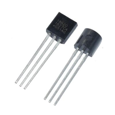 China - Original Electronic Sensor Electronic Components Through-hole Installation DS18B20 To-92-3 for sale