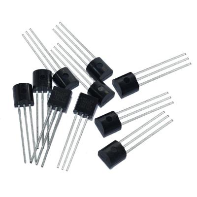 China - Hot Sale Electronic Sensor Electronic Components Through-hole Installation DS18B20 To-92-3 for sale