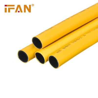 China Anti-corrosion IFAN Floor Heating PEX Plumbing Yellow Color 16-32mm PEX Al PEX Pipe For Gas for sale