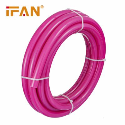 China Anti-corrosion IFAN Purple Color 16-32mm Anti-UV Floor Heating Pipe PERT EVOH Pipe for sale