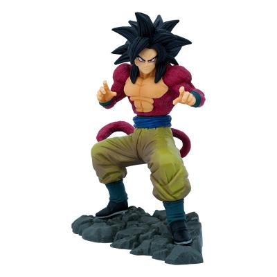 China Toy Amazon Hot Selling Japanese Dragon Ball Z Cartoon Anime Figures Son Goku Action Number PVC Model For Collection for sale