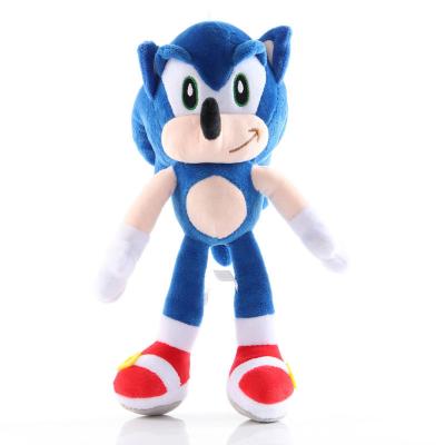 China Cute Gift Wholesale Sonic Plush Toy Super Custom Hedgehog Stuffed Bulk Sonic Cartoon Character for sale