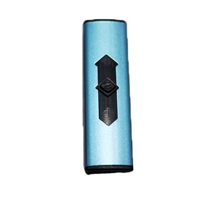 China Custom Plasma USB Rechargeable Smokeless Electronic Cigar Lighters Windproof Lighters for sale