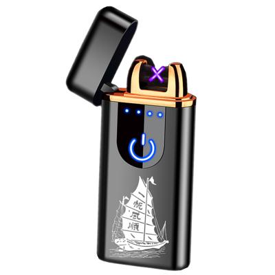 China Jet Strong Kitchen USB Rechargeable Electronic Windproof Cigar Flameless Lighter for sale