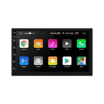 China WIFI 2.5D Touch Screen Radio 2+32GB Android 7 Car Stereos Inch Stereo Factory Multimedia GPS Navigator DVD Flayer Car Navigation GPS Direct Selling for sale