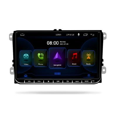 China Slim 2 Din 9 Inch Android Car MP5 Radio Player For Volkswagen IPS Screen 2din Car Audio GPS USB FM Stereo For VW Cars for sale