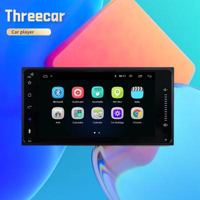 China 2DIN car radio mp5 player HANDS FREE for Toyota Corolla 7 dual thumb din BT/mirror link/FM/rear view camera for sale