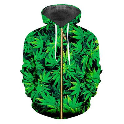 China Anti-wrinkle custom 3D printing unisex digital sellers high quality oversized zip up hoodie men for sale