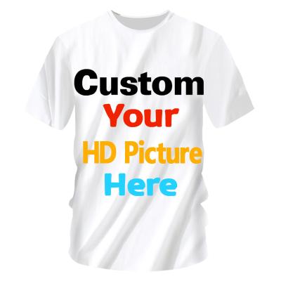 China Hot Sale Digital Anti-Wrinkle Print Men's Top Vintage Hip Hop Custom Wholesale High Quality Men's T-shirt for sale