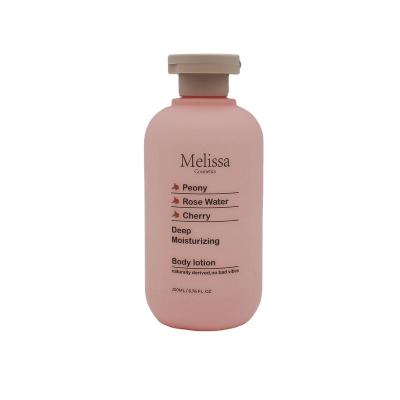 China Hot Selling Cheap Moisturizing Moisturizing Rose Moisturizing Body Lotion Private Calming Hydration Label for sale