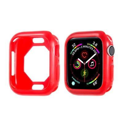 China Universal Lovely Candy Color Soft Silicone Watch Protector For Apple Watch Series 1 2 3 4 5 6 Compatible For T500 T600 T900 plus W26 for sale