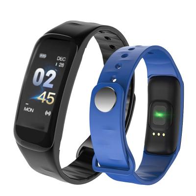 China Touch Screen C1 Plus Smart Wristband, Fitness Tracker Heart Rate Monitor Blood Pressure Smart Wristband Waterproof with Wearfit APP for sale