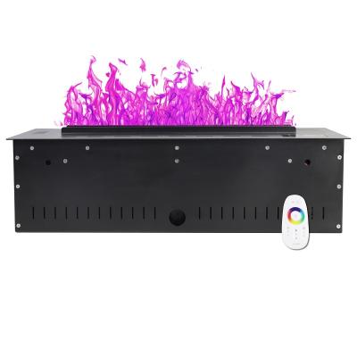 China Hot Sale Modern 60 Inch Electric Fireplace With LED Lights And Water Mist for sale