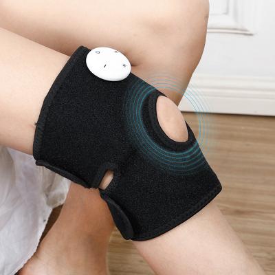 China EMS Massage For Knee Manufacturer Microcurrent Knee Massager Direct Selling USB Therapy Rechargeable Electric Vibration Knee Care Massager for sale