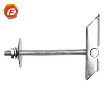 China Stainless Steel M6 M8 M10 Customized Heavy Duty Hollow Anchor Spring Toggle Wall Anchor Bolt Gravity Toggle Bolts for sale