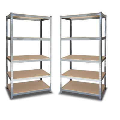 China Heavy Duty Corrosion Protection 5 Tier High Quality Non Dusting Adjustable Aluminum Storage Shelving Unit for sale