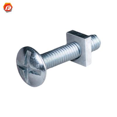 China Chinese factory supply steel m5 m6 m7 m8 m10 m12 the square nuts retaining bolt for sale