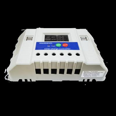 China AUTOMATIC SOLAR Charger Controller 12V/24V/36V/48V 50A 4 USB CONTROLLER for sale