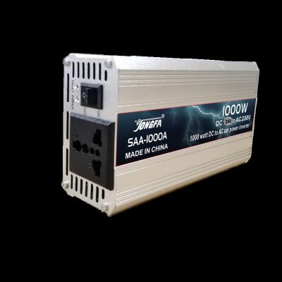 China Cheap DC AC Power Inverter 195*95*55mm from YONGFA 24v 1000W SAA-1000B for sale