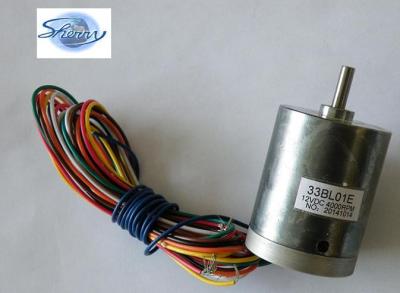 China 33mm BLDC motors with rare earth magnets Hall sensors for water pumps for sale