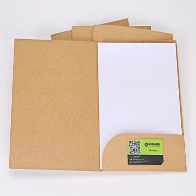 China 100% Eco-friendly Printed Custom Paper A4 Office Document Presentation Folders for sale