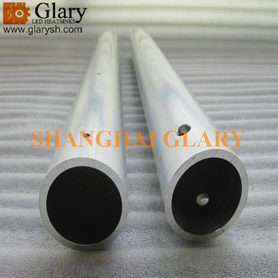 China 45mm round aluminum extrusion tube for sale