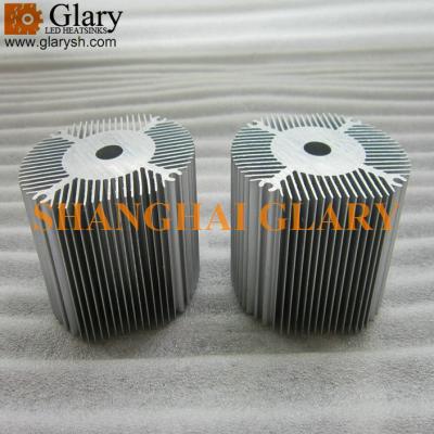 China GLR-HS-787 72mm aluminum round extrusion heatsink, led star cooler for sale